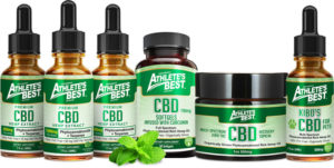 CBD products by Athlete's Best