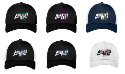 Athlete's Best stretch-fit mesh hats
