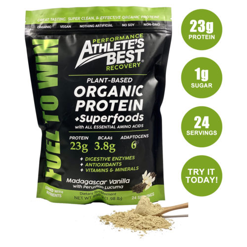 The Best Plant Based Organic Protein for Athletes